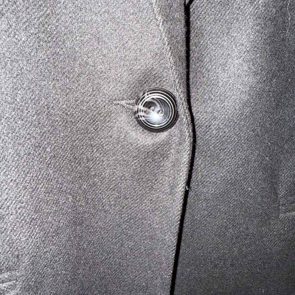 Vintage Sag Harbor 100% Wool Women's Black Blazer, Size 10 - Picture 2 of 5